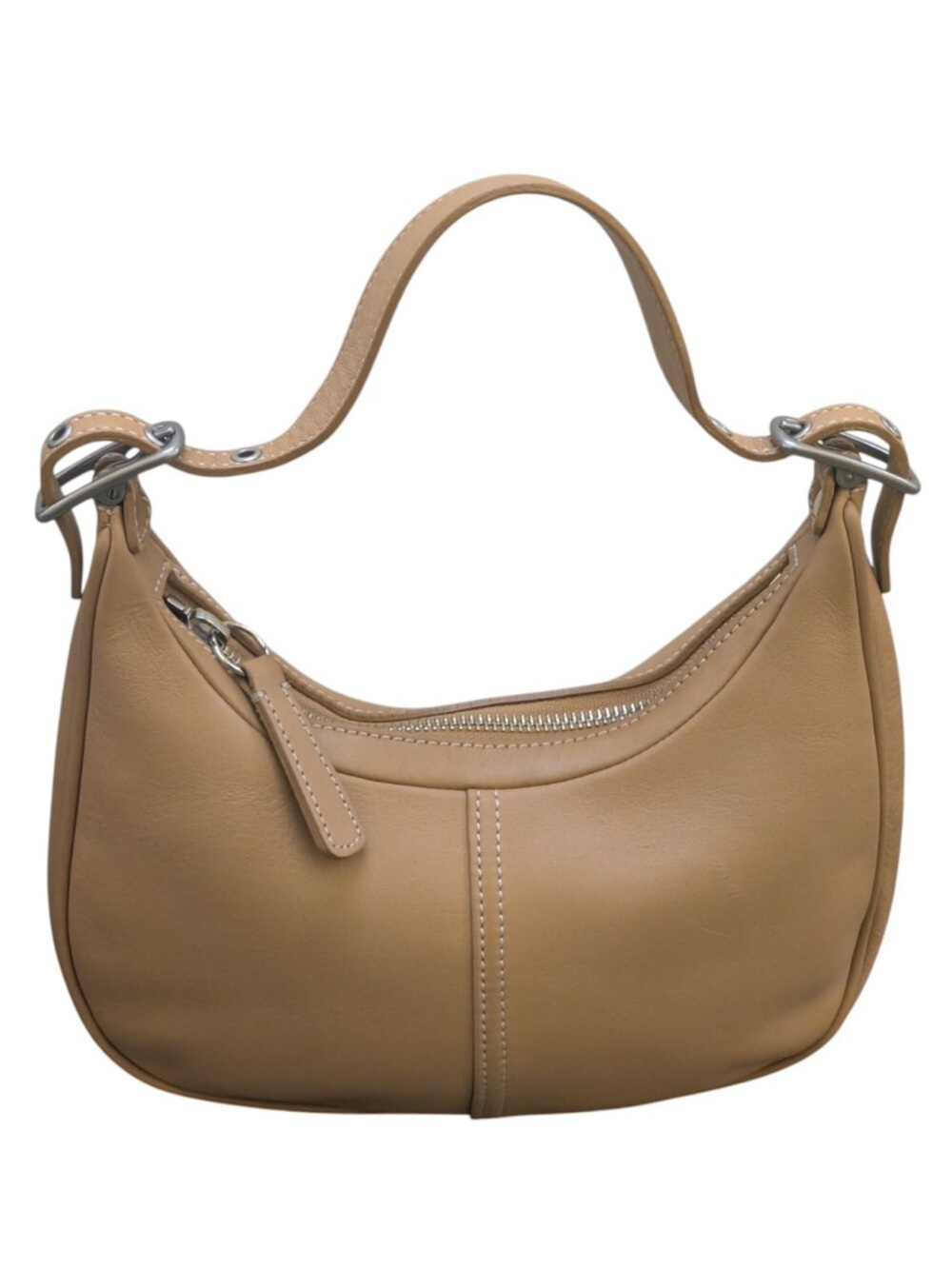 Coach RARE Zoe Legacy  Vintage Mini Hobo 9593
Camel Tan Leather